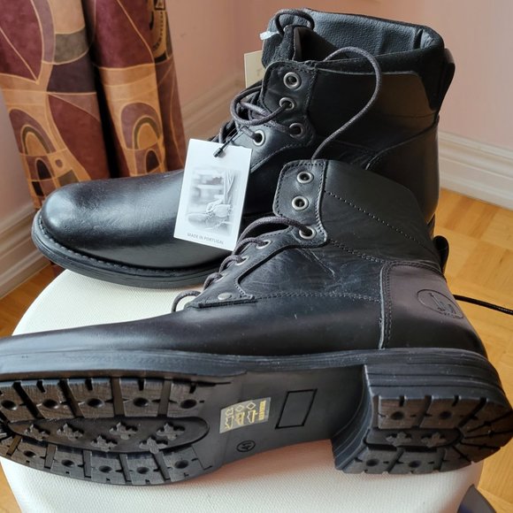 JV Men's Shoes, Brand new, Black Leather, Size 8.5, EUR 41 - Picture 4 of 4